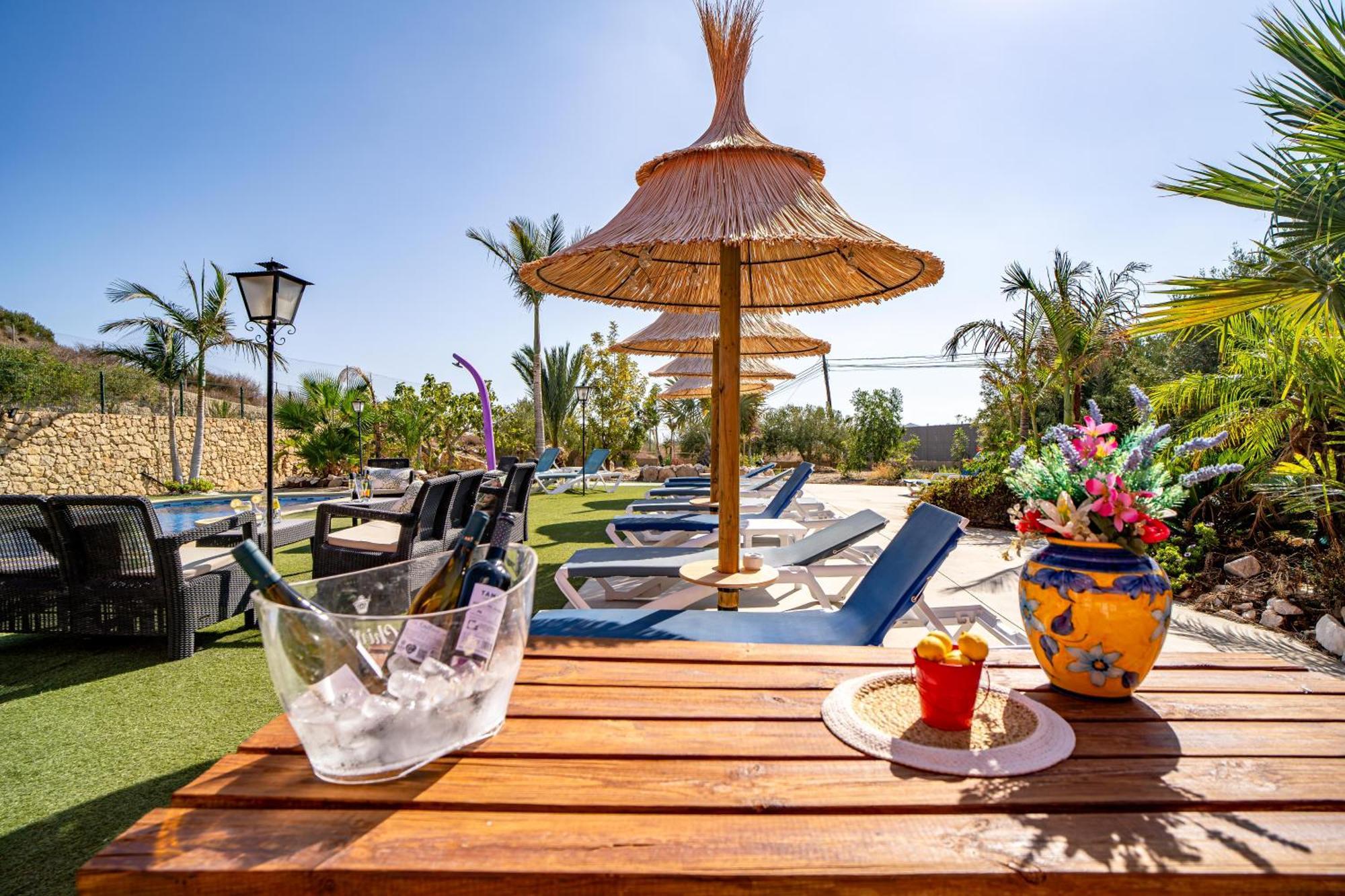 Villa Adelina En Turre, Almeria, Villa De Lujo Con Piscina Privada Cerca De Las Playas De Mojacar المظهر الخارجي الصورة