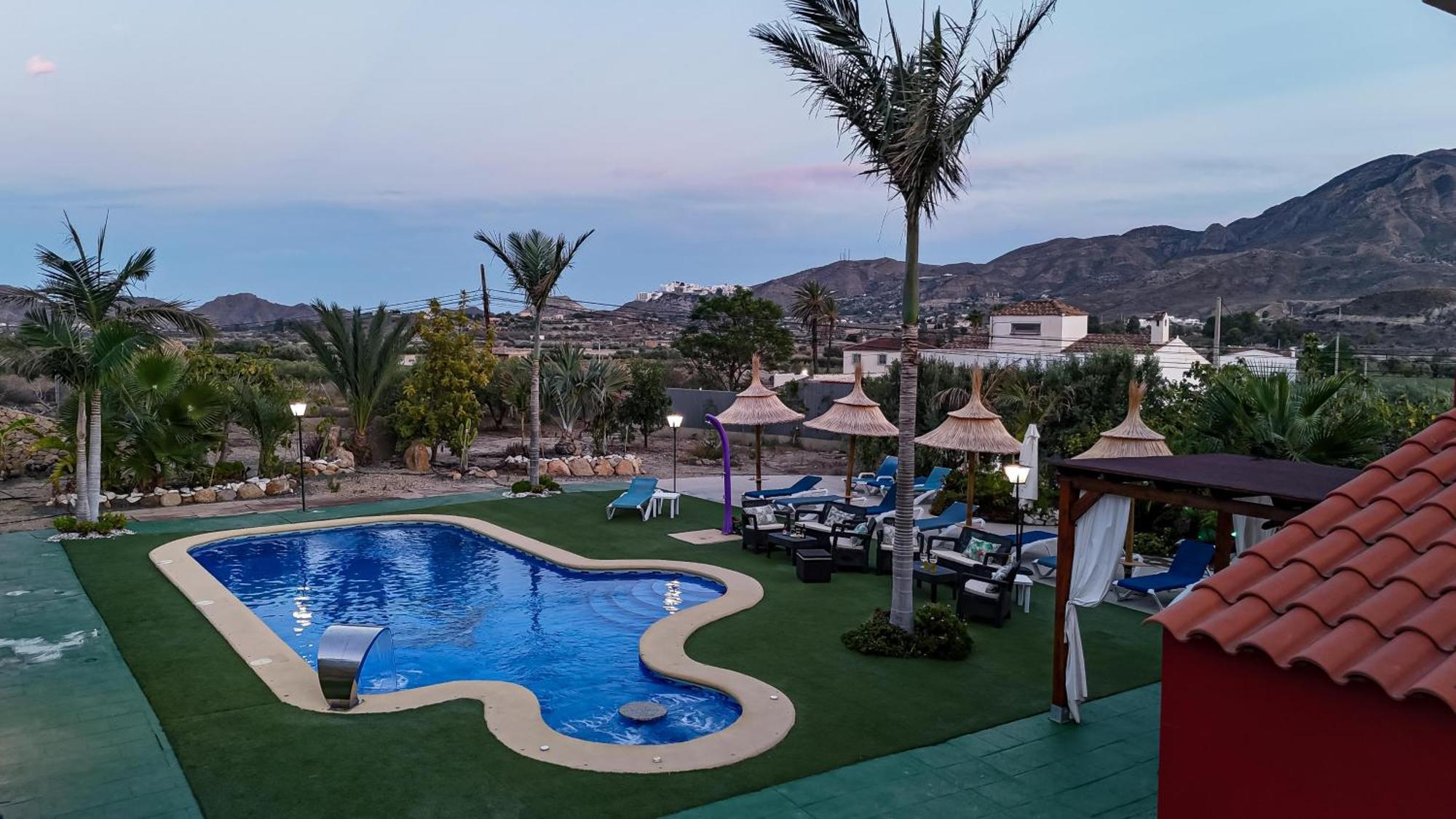Villa Adelina En Turre, Almeria, Villa De Lujo Con Piscina Privada Cerca De Las Playas De Mojacar المظهر الخارجي الصورة