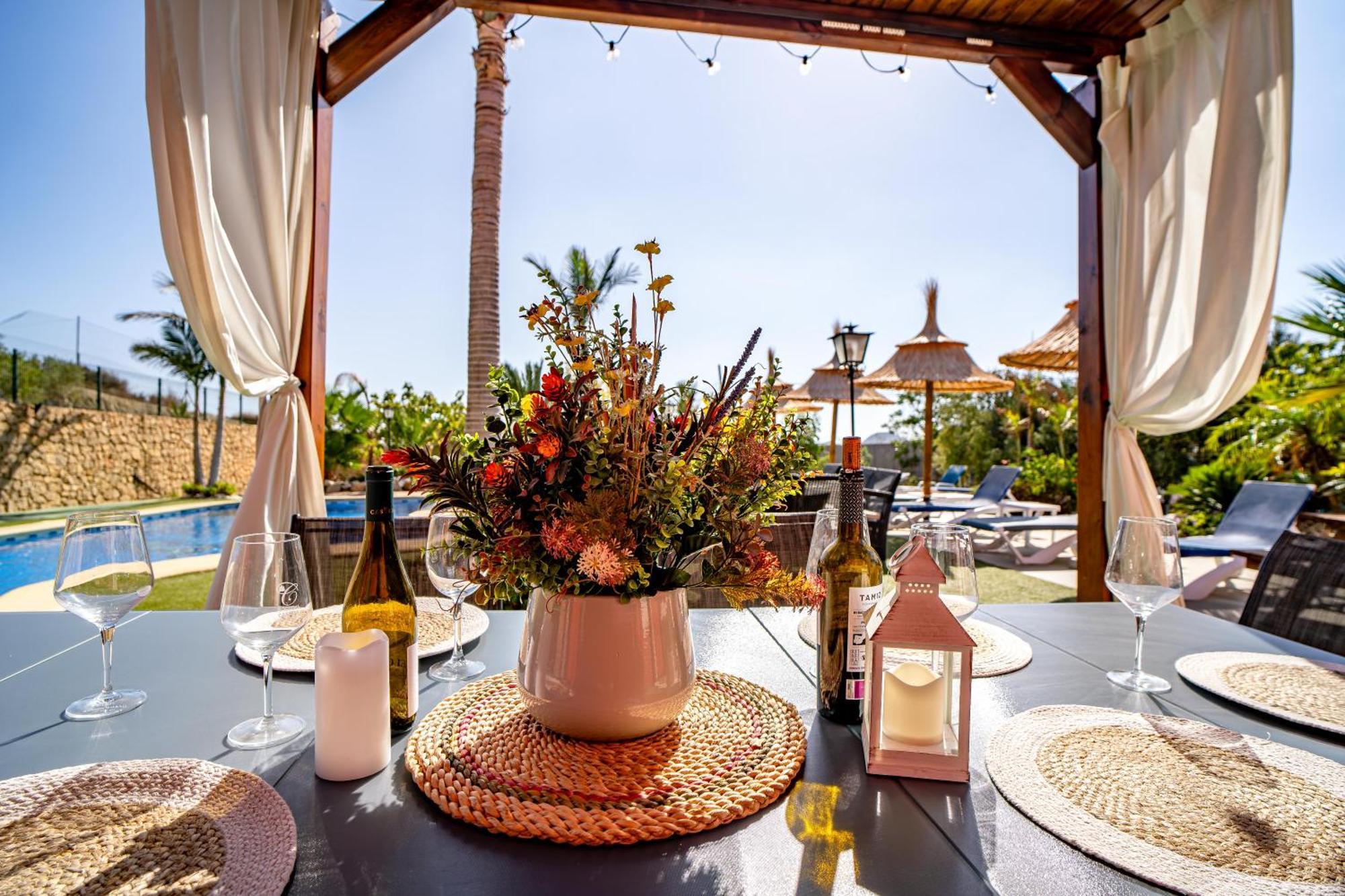 Villa Adelina En Turre, Almeria, Villa De Lujo Con Piscina Privada Cerca De Las Playas De Mojacar المظهر الخارجي الصورة